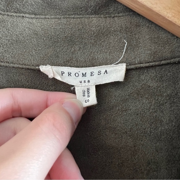 Promesa | Suede Moto Jacket - Picture 3 of 8